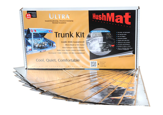 Hushmat Ultra Trunk Kit- 10 pc 12in.x23in. Silver MPN HMT10301