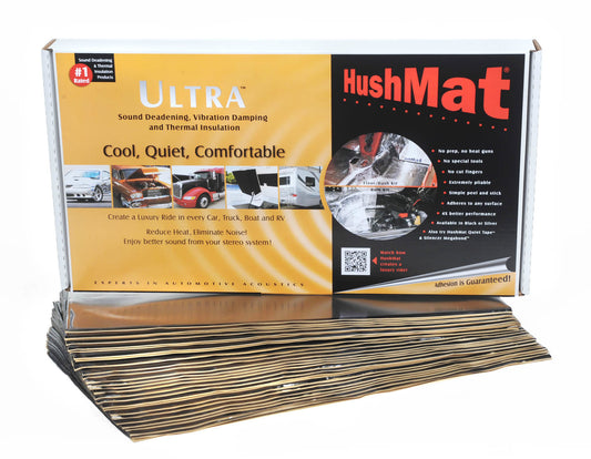 Hushmat   Ultra Bulk Kit- 30 pc 12in.x23in. Black  HMT10500