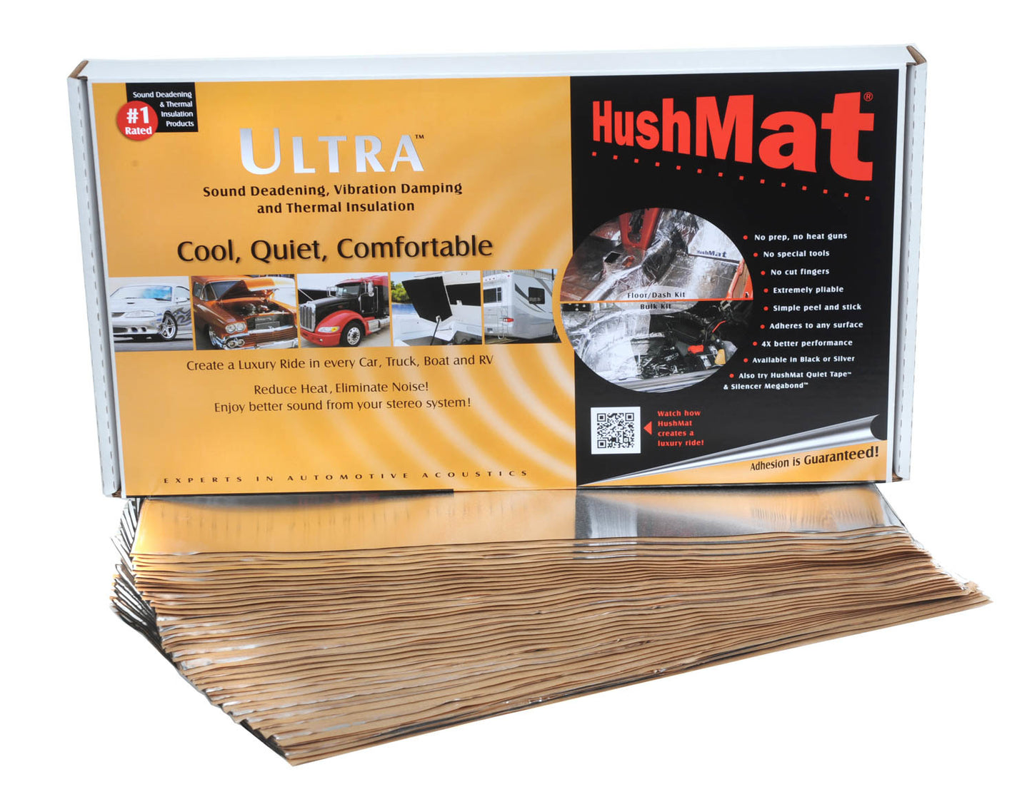 Hushmat Ultra Bulk Kit- 30 pc 12in.x23in. Silver MPN HMT10501