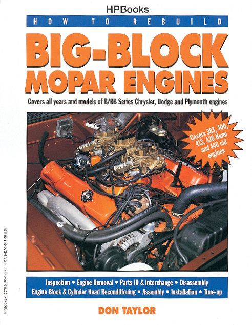 Hp Books   How To Rebuild BB Mopar   HPPHP1190