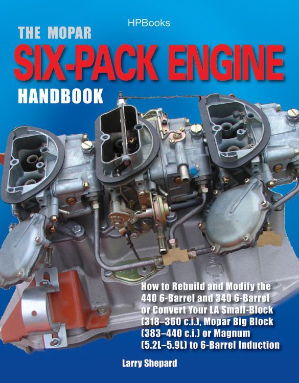 Hp Books   Mopar 6-Pack Engine Handbook  HPPHP1528