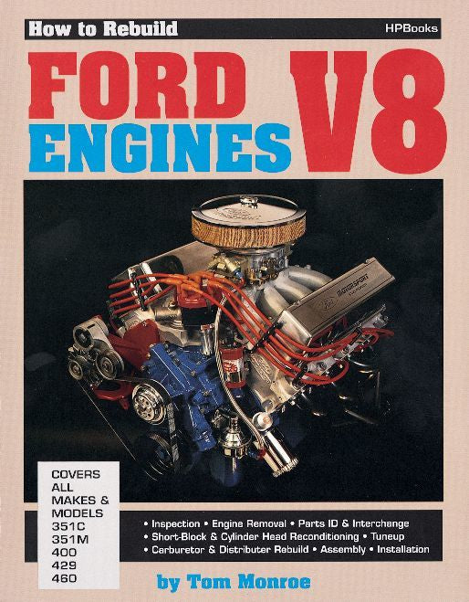 Hp Books Rebuild Ford V-8 MPN HPPHP36 For Ford