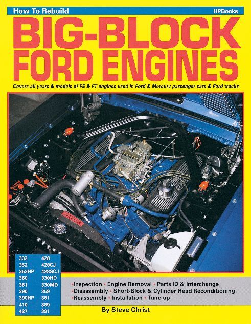 Hp Books Rebuild fe Ford MPN HPPHP708 For Ford