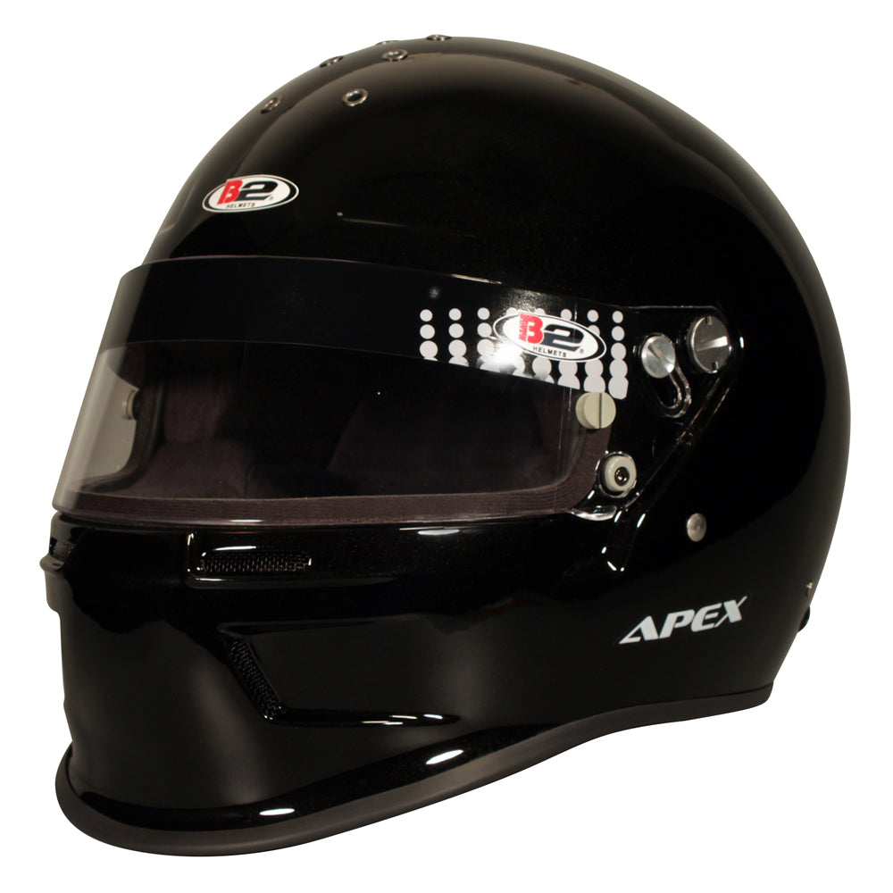 B2 Helmets - Old   Helmet Apex Black 60-61 Large SA20  HPT1531A13