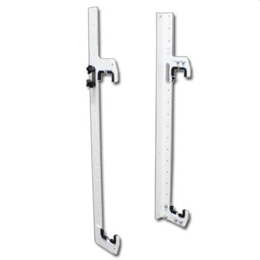 Hepfner Racing Products   Radiator Wall Mount White  HRPHRP6340A-WHT