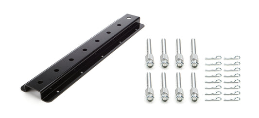 Hepfner Racing Products   Shock Rack Wall Mounts Double 20in Black  HRPHRP6522D-20-BLK
