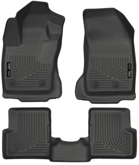 Husky Liners Front & 2nd Seat Floor Liners MPN HSK99081 For Jeep 2015-22