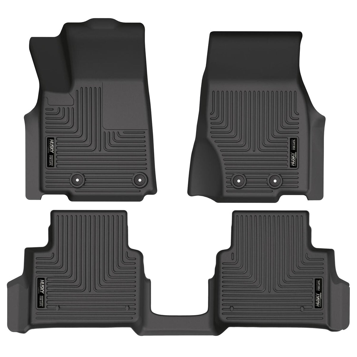 Husky Liners Jeep Weatherbeater Floor Liners MPN HSK99181 For Jeep Cherokee, Grand Cherokee 2021-24