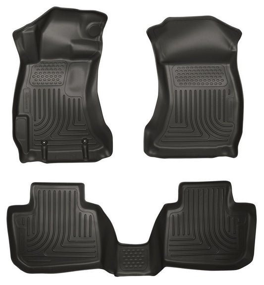 Husky Liners Front & 2nd Seat Floor L iners MPN HSK99881 For Subaru 2014-18