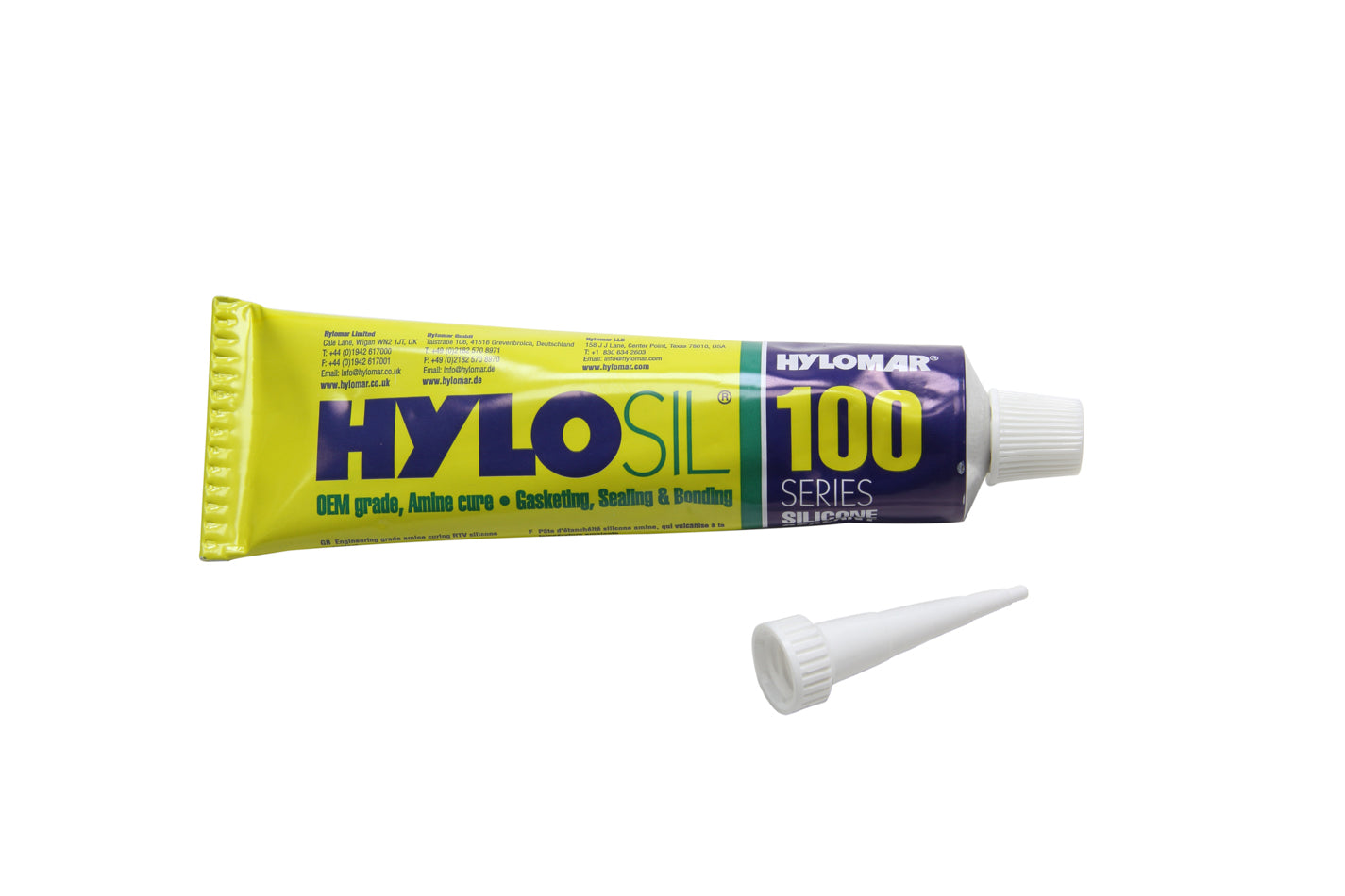 Hylomar Llc   Hylosil Black Silicone RTV Sealant 3.0oz Tube  HYL61413