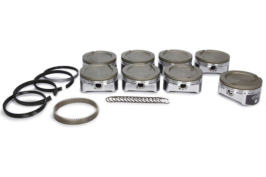 ICON PISTONS  LS 6.0/6.2L Dish Forged Piston/Ring Set 4.030  ICNIC529CAKTS.030