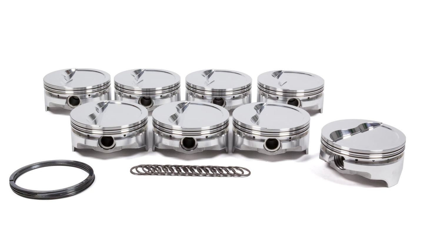 ICON PISTONS  SBC Forged Dished Piston Set 4.125 Bore -15.2cc  ICNIC851.STD