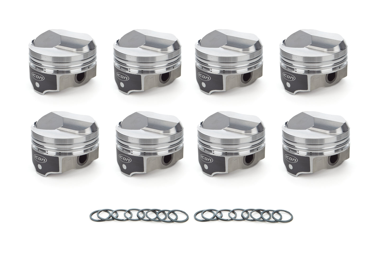 ICON PISTONS  BBC Domed Piston Set 4.280 Bore  +38cc  ICNIC990.030