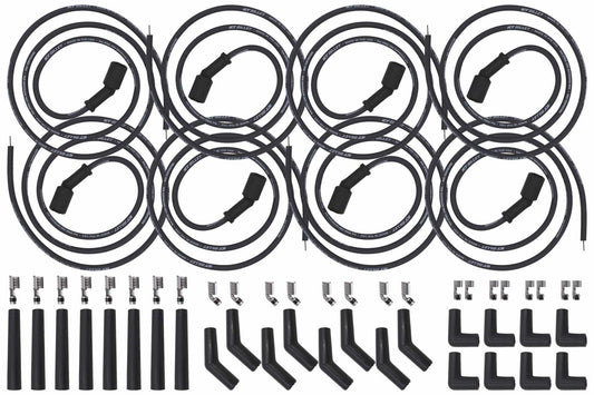 Ict Billet   Universal Spark Plug Wir e Set Remote Coil  ICT551083