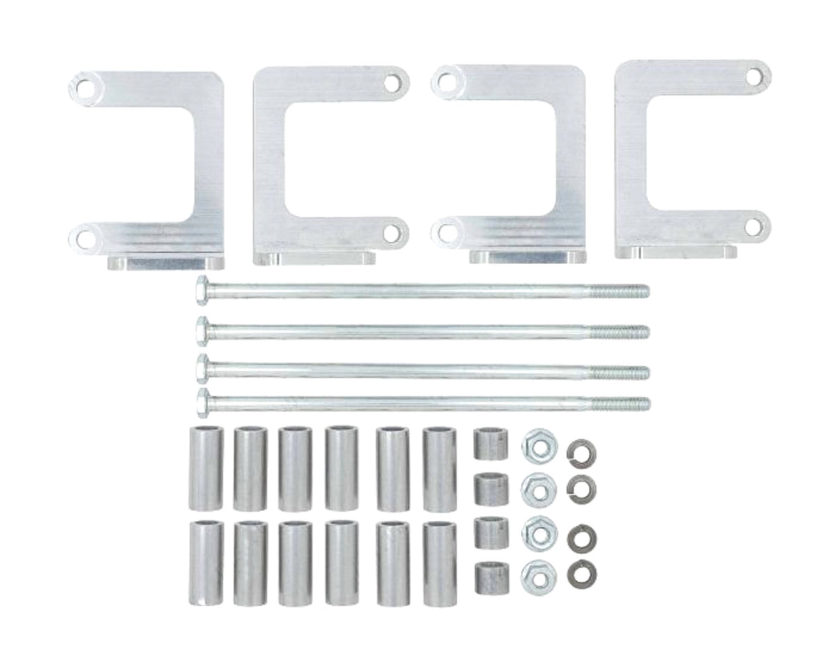 Ict Billet   Ford 7.3L Godzilla Remot Coil Relocation Brackets  ICT551839-GZ01