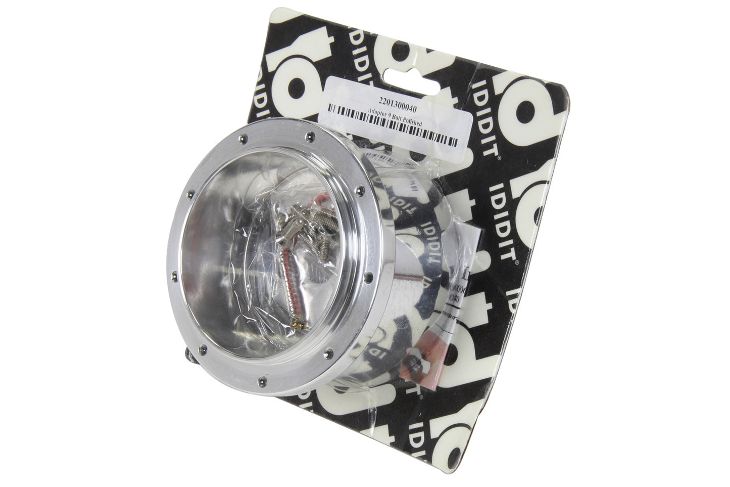 Ididit   Adaptor 9 Bolt Polished   IDI2201300040