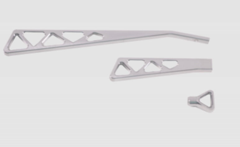 Ididit   Billet Lever KIt Gold Anodized Truss Style  IDI2500310060