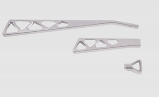 Ididit   Billet Lever KIt Gold Anodized Truss Style  IDI2500310060