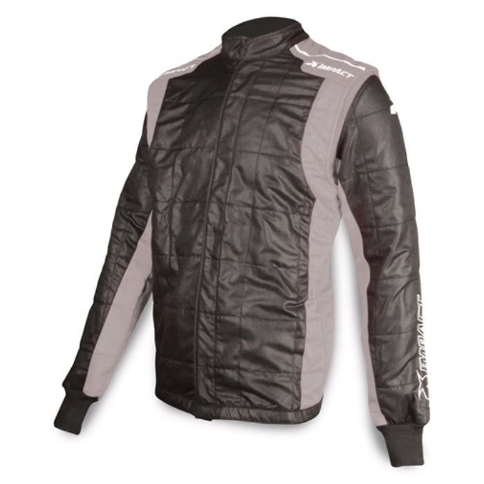 IMPACT RACING  Jacket Racer Large Black/Gray  IMP22519513