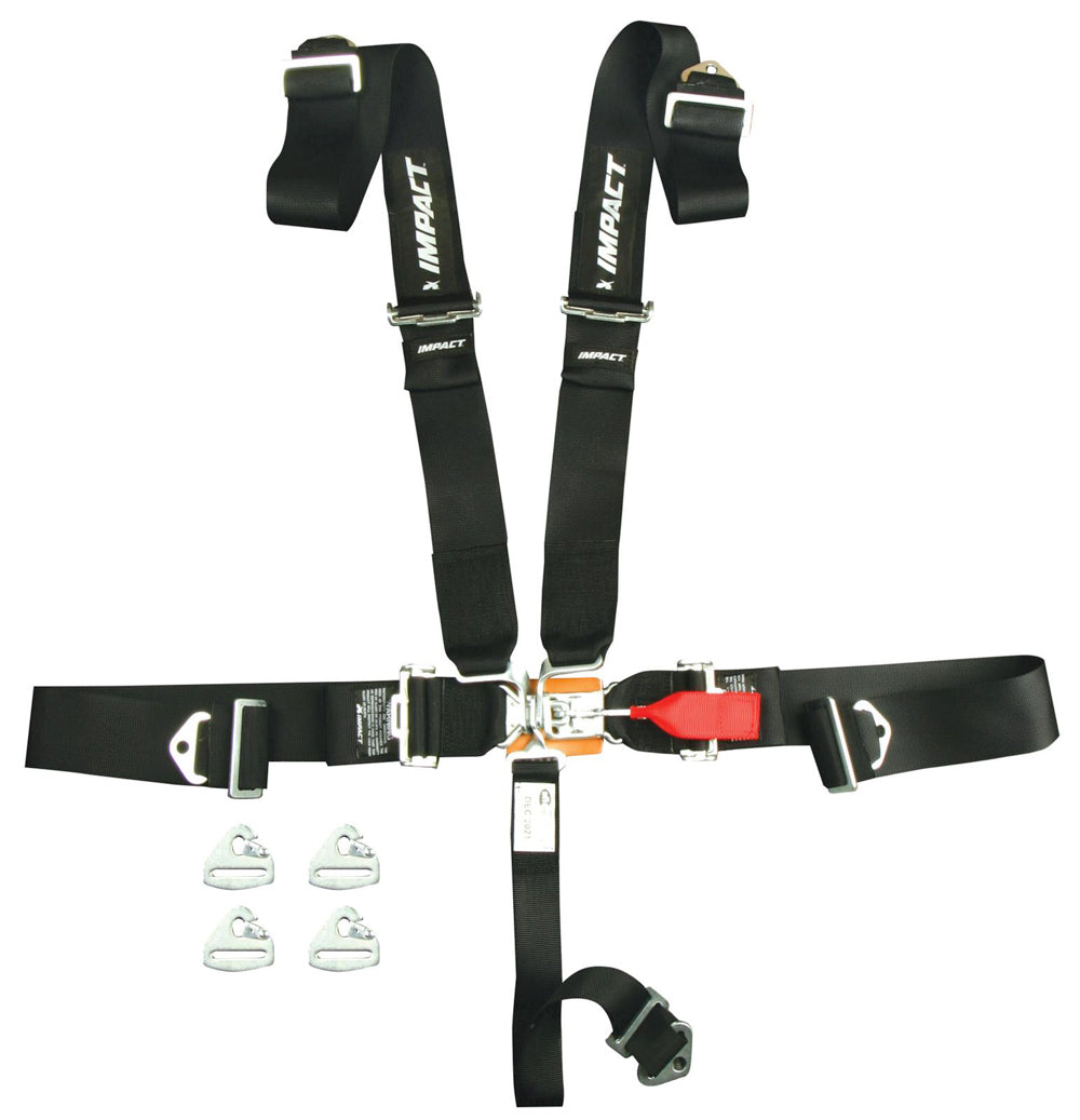 IMPACT RACING  Harness 5pt 3in L&L PD Ind Shld Snp-In SFI16.1  IMP53119119