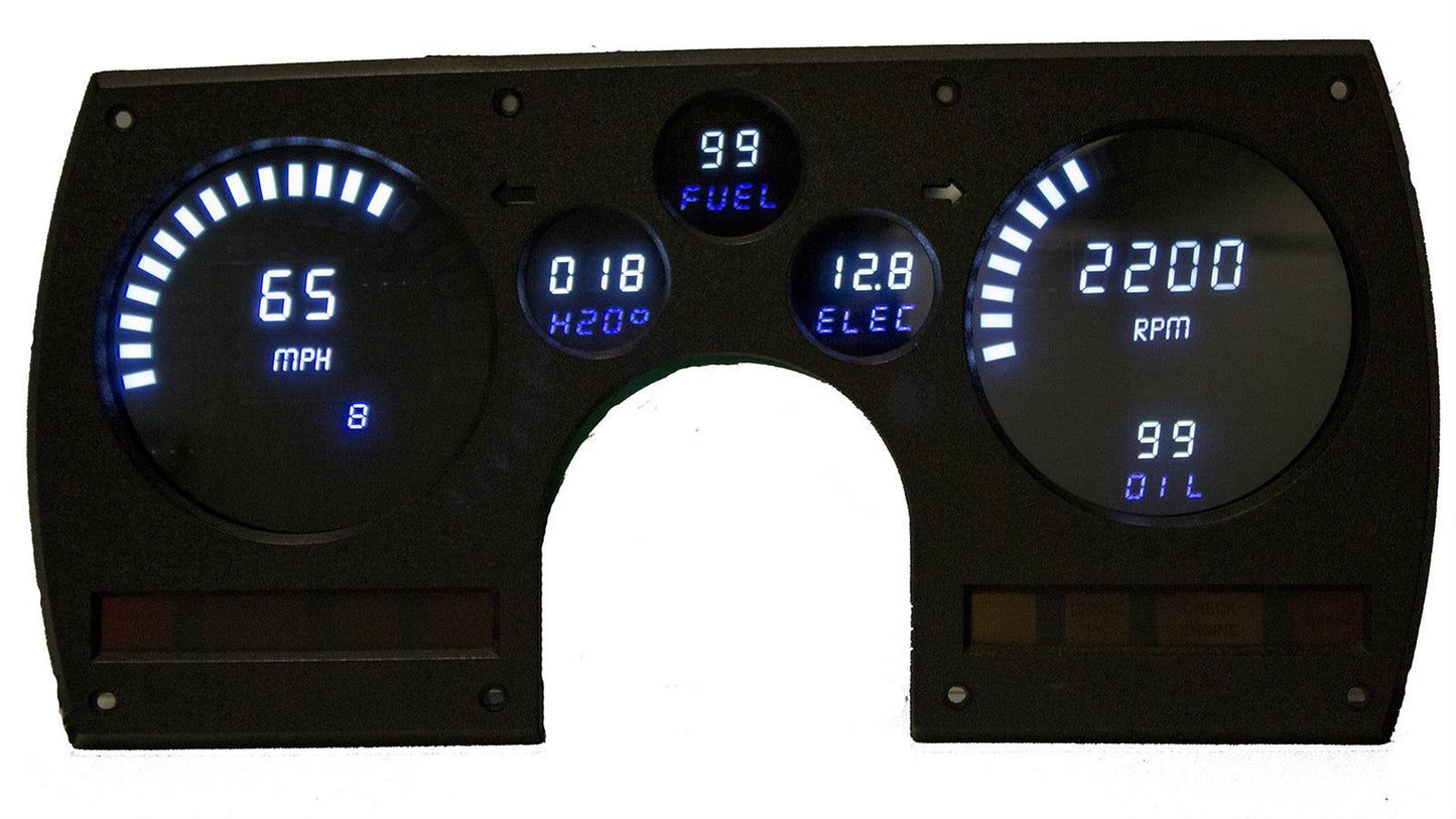 INTELLITRONIX  LED Digital Gauge Panel Camaro 1982-1990  ITLDP4003W