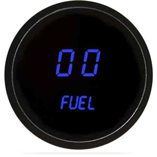 INTELLITRONIX  2-1/16 LED Digital Fuel Gauge Programmable  ITLM9016B