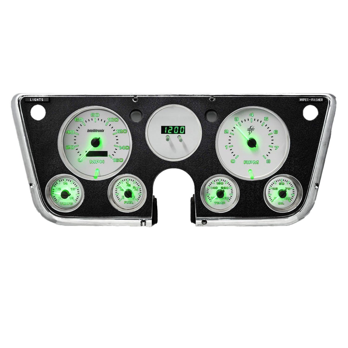 INTELLITRONIX  Analog Gauge Cluster Kit Chevy Truck 67-72  ITLWL6003G