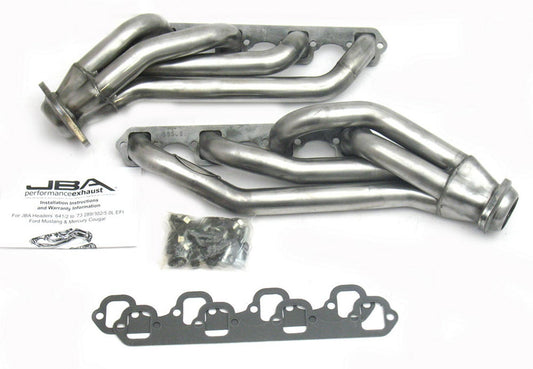 Jba Performance Exhaust Headers - 65-73 Mustang 289/302 MPN JBA1650S For Ford Mercury, Mustang 1965-73