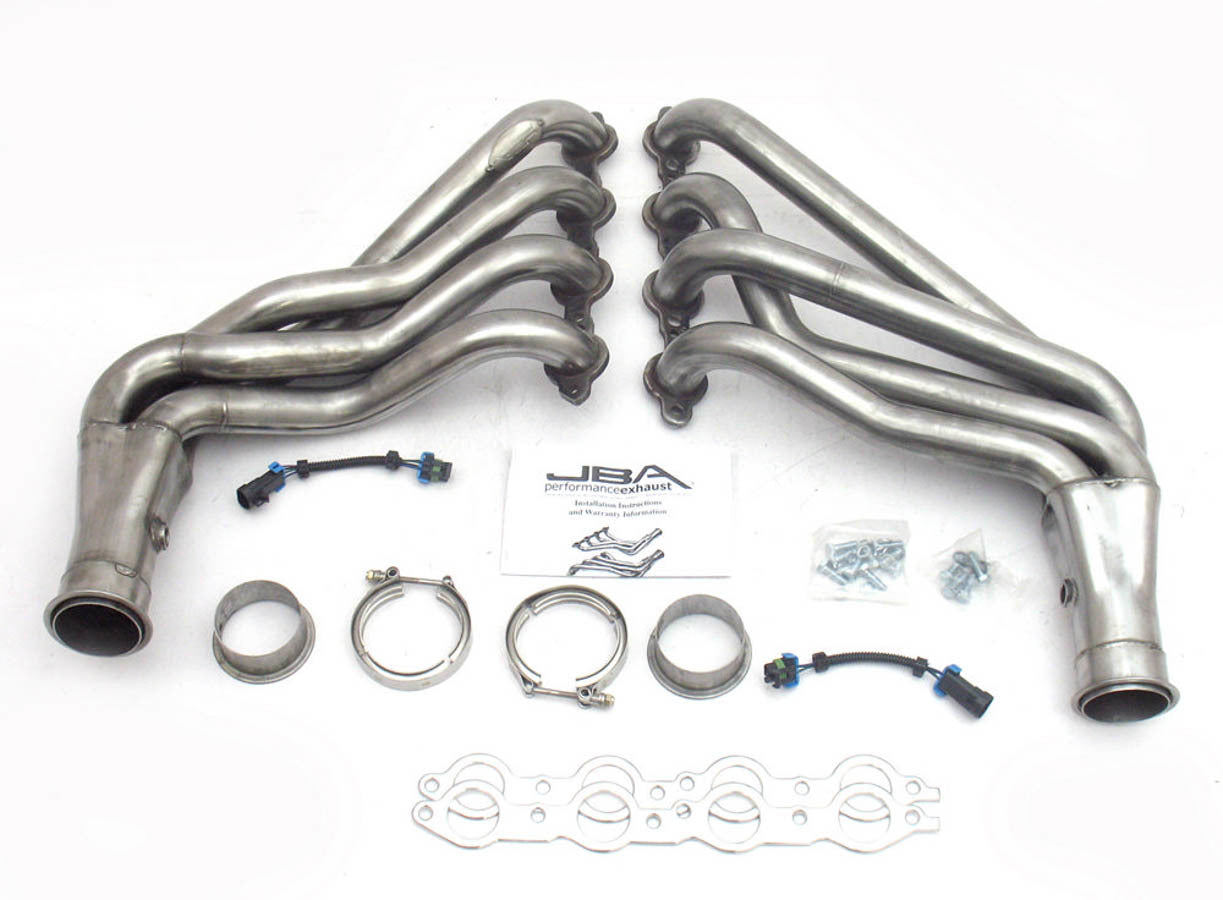 Jba Performance Exhaust Headers - 2010 SS Camaro - Long Tube 1-7/8 MPN JBA6813S For Chevy, GM Camaro, LS-Series 2010-13