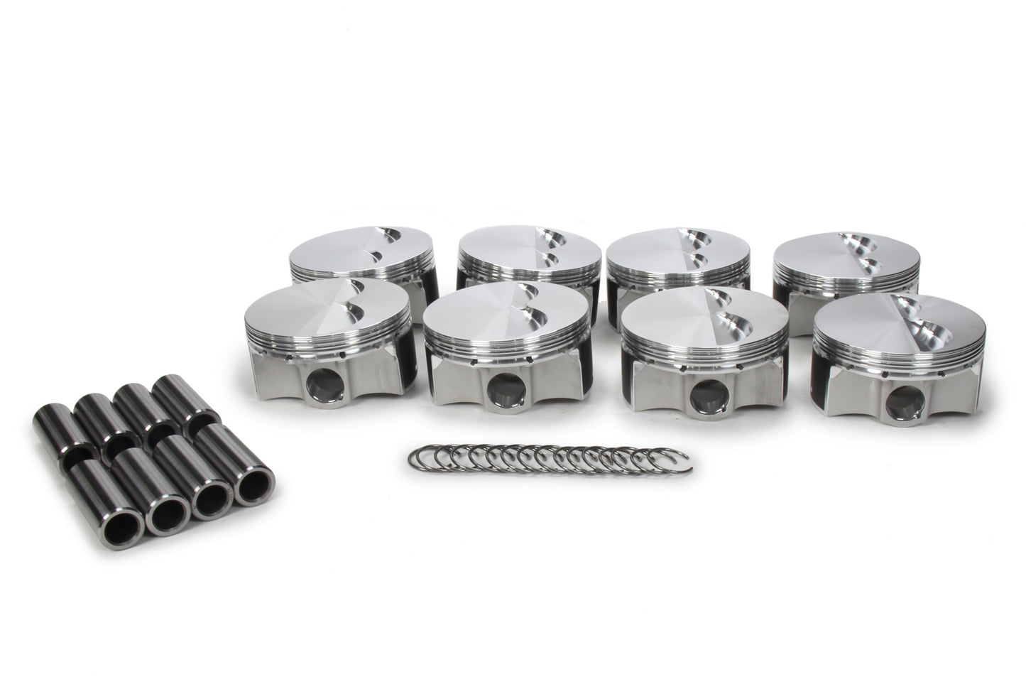 Je Pistons SBC Flat Top Piston Set 4.045 Bore -5cc MPN JEP258027 For Chevy