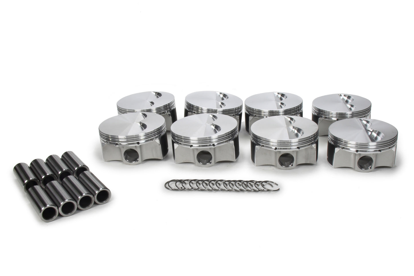 Je Pistons SBC Flat Top Piston Set 4.030 Bore -5cc MPN JEP258028 For Chevy