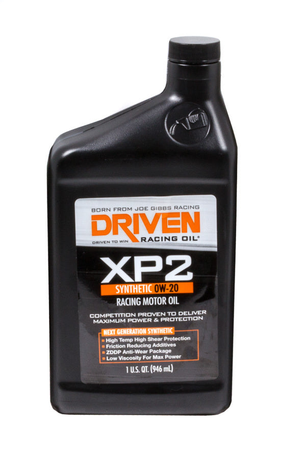 Driven Racing Oil   XP2 0w20 Synthetic Oil 1 Qt Bottle  JGP00206