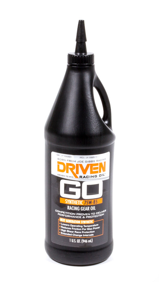 Driven Racing Oil   Racing Gear Oil 75w85  1 Qt Bottle Synthetic  JGP00830