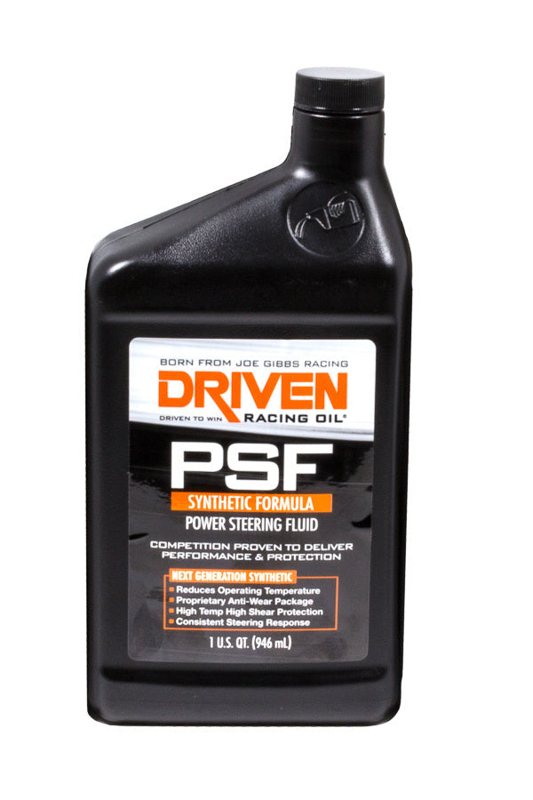 Driven Racing Oil   Power Steering Fluid PSF Synthetic 1 Qt Bottle  JGP01306