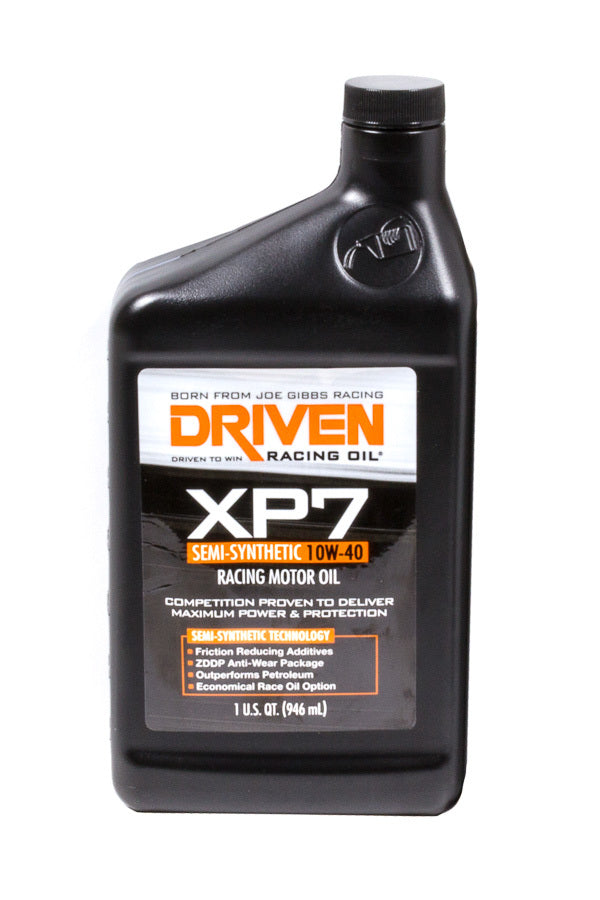 Driven Racing Oil   XP7 10w40 Synthetic Oil 1 Qt Bottle  JGP01706