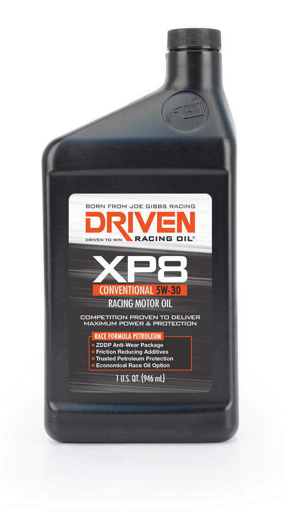 Driven Racing Oil   XP8 5w30 Petroleum Oil 1 Qt  JGP01906