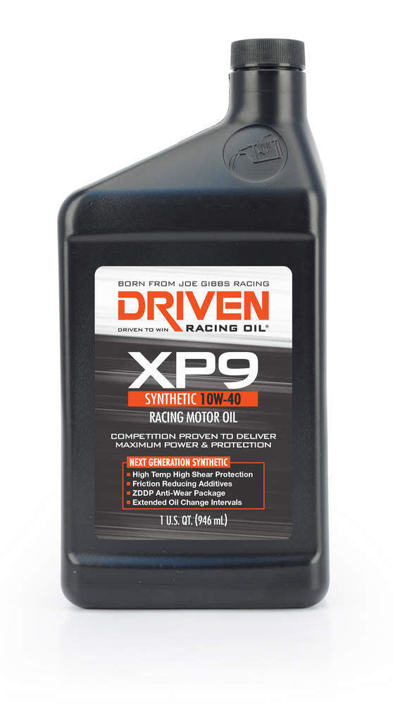 Driven Racing Oil   XP9 10w40 Synthetic Oil 1 Qt Bottle  JGP03206