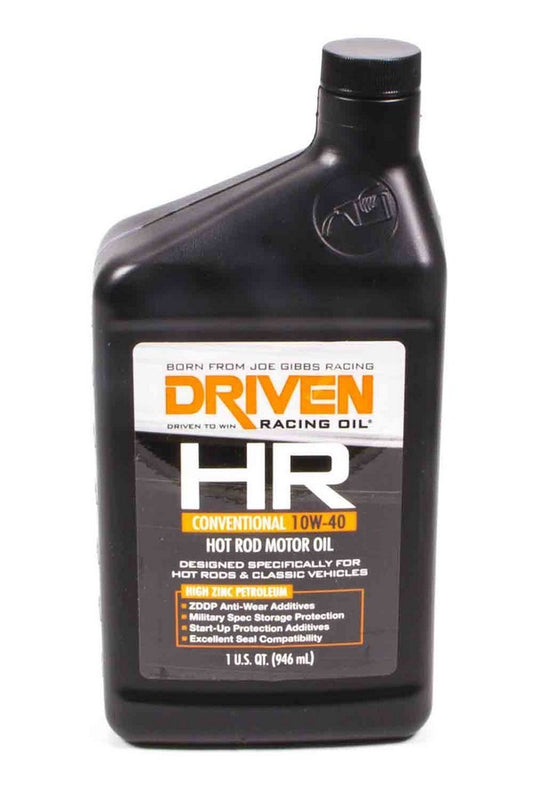 Driven Racing Oil   HR5 10w40 Petroleum Oil 1 Qt  JGP03806