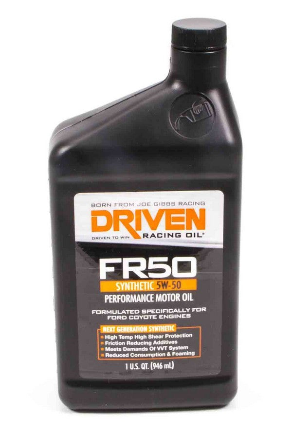 Driven Racing Oil   FR50 5w50 Synthetic Oil 1 Qt  JGP04106