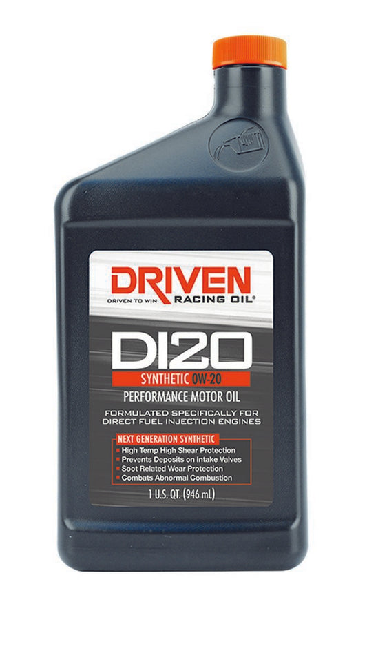 Driven Racing Oil   DI20 0W20 Synthetic Oil 1 Quart  JGP18206