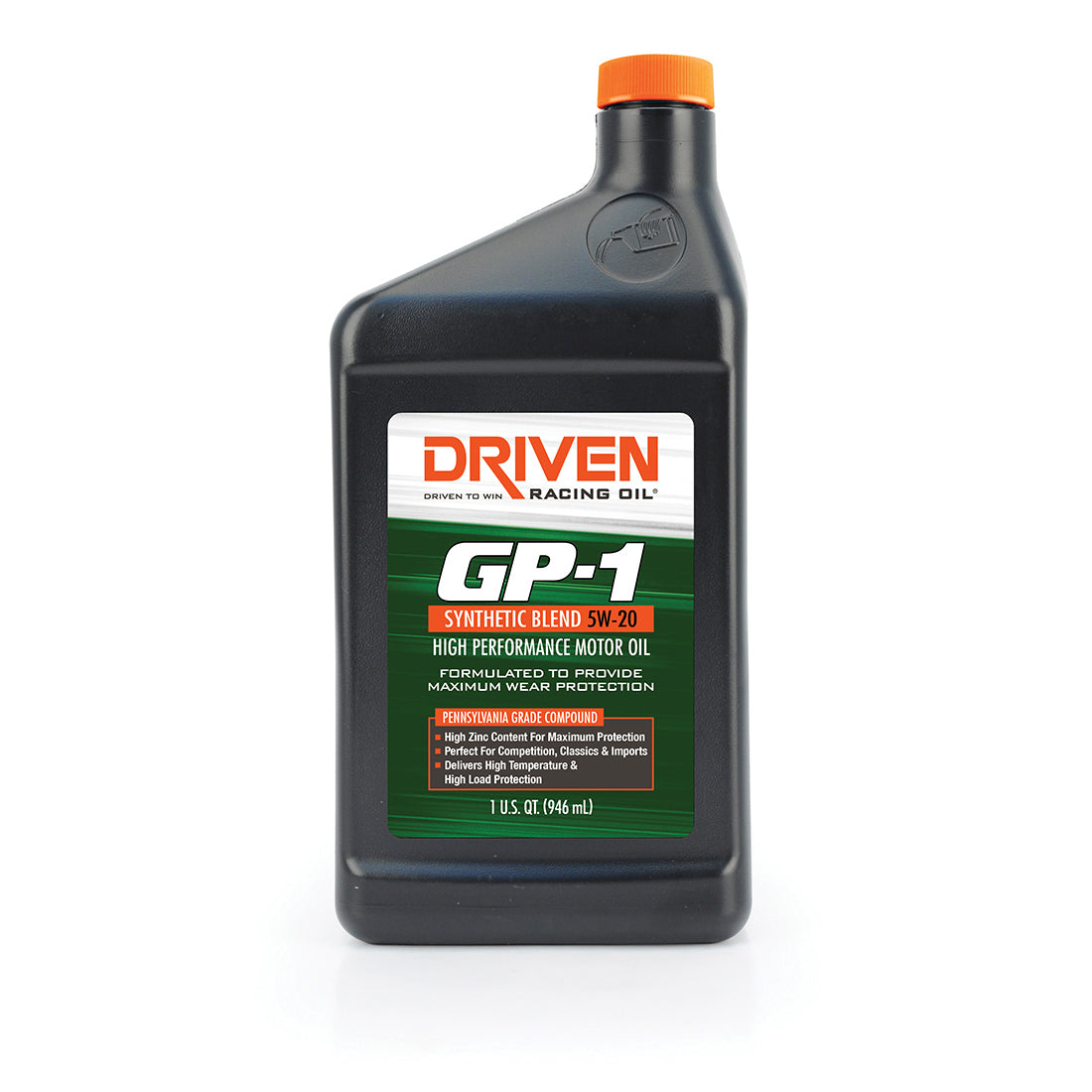 Driven Racing Oil   GP-1 Semi-Synthetic 5w20 1 Quart  JGP19206