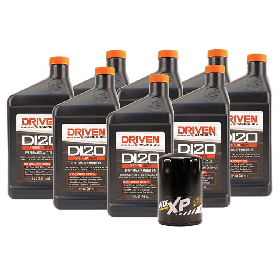 Driven Racing Oil   DI20 Oil Change Kit 14- LS Engines 8 Qt  JGP20825K