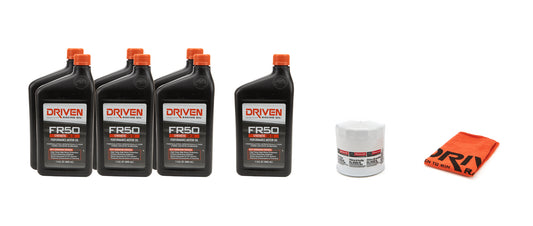 Driven Racing Oil   5w50 Oil Change Kit 13- 14 Mustang GT500 5.8L  JGP20952K