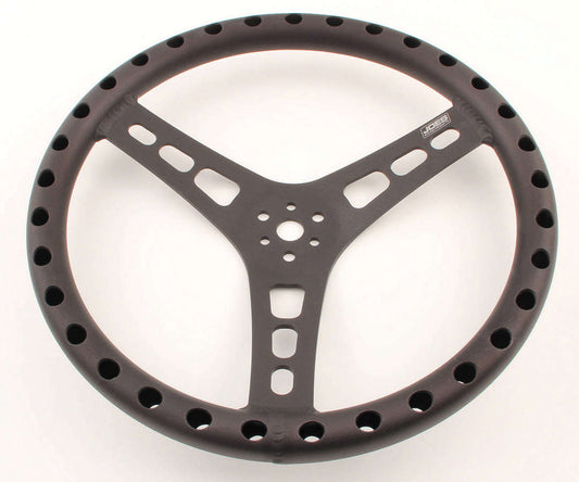 JOES RACING PRODUCTS  14in Dished Steering Wheel Black   JOE13514-B