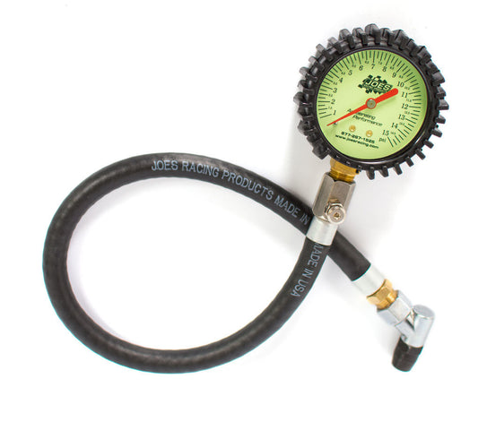 JOES RACING PRODUCTS  Tire Pressure Gauge 0-15 PSI   JOE32305