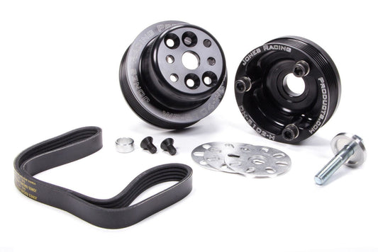 Jones Racing Products Serpentine Water Pump Drive Kit SBC Crate Engn MPN JRP1035-S-CE For Chevy