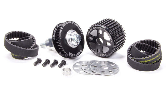 Jones Racing Products HTD Water Pump Drive Kit SBC MPN JRP2010-RA-11 For Chevy