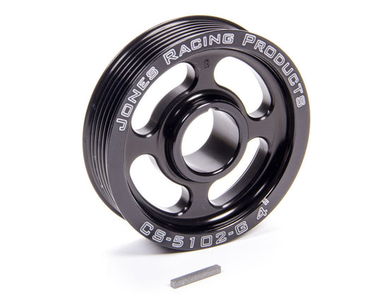 Jones Racing Products Serpentine Pulley 4in MPN JRPCS-5102-G