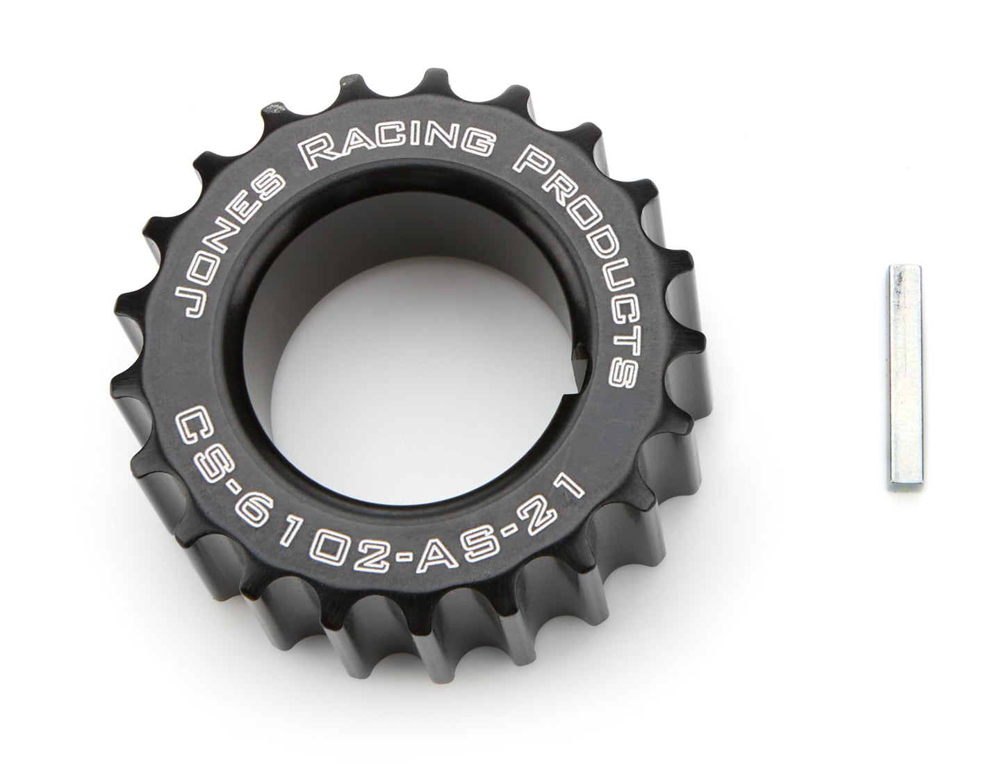 Jones Racing Products HTD CRANKSHAFT PULLEY 21 TOOTH 1-1/8 ID 1/8IN KEY MPN JRPCS-6102-AS-21 For Universal use