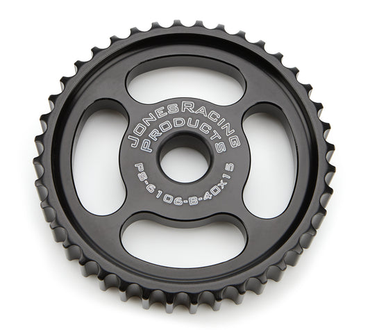 Jones Racing Products  P/S Pulley 40 Tooth .75in Wide Press Fit   JRPPS-6106-B-40-15